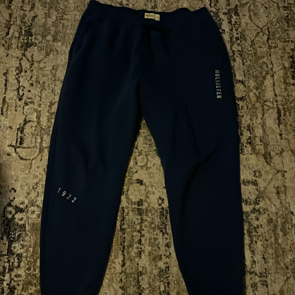 Men’s L Blue Hollister Sweatpants